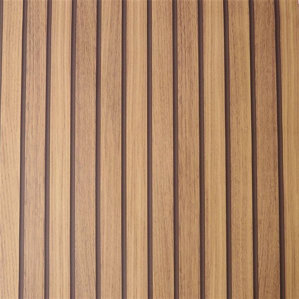 Fresco Wooden Slats Natural 56-ft² Unpasted Wallpaper