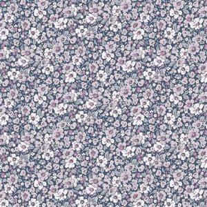 Laura Ashley Libby Purple 56-ft² Unpasted Wallpaper