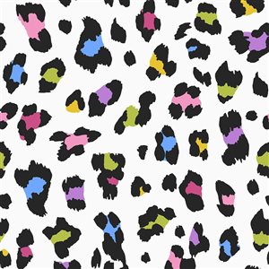 Envy 20.5-in W Multicolour Tutti Fruiti Big Cat Unpasted Wallpaper covering 56-ft²