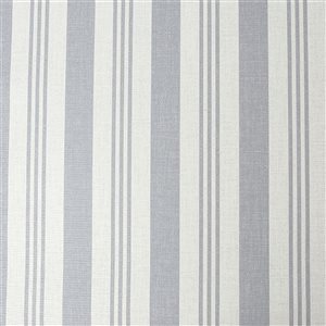 Papier peint Soft Ticking Stripe Slate Superfresco gris 56-pi² non encollé