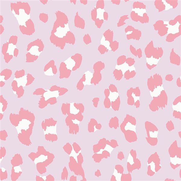 Envy Big Cat Candyfloss 56-ft² Removable Unpasted Wallpaper