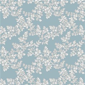 Laura Ashley Burnham Pale Seaspray 56-ft² Unpasted Wallpaper