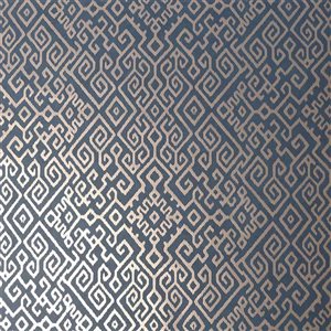 Boutique Bazaar Navy 56-ft² Unpasted Wallpaper