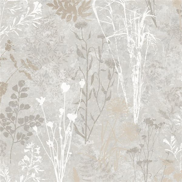 Superfresco Organics Champagne 56-ft² Unpasted Wallpaper