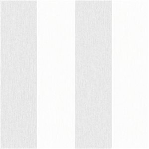 Transform Stripe Grey 30.75-ft² Peel and Stick Wallpaper