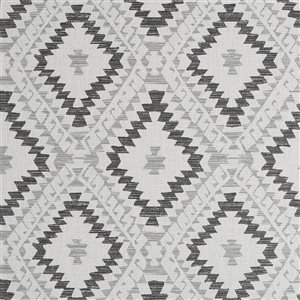 Superfresco Aztec Geo Mono Unpasted Wallpaper - 56-ft²/Per Roll