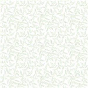 Papier peint Erwood Laura Ashley Pale Eau de Nil multicolore 56-pi² non encollé