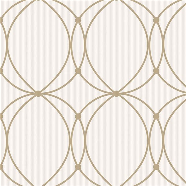 transform Gold Halo Peel and Stick Wallpaper - 30.75-ft²/Per Roll