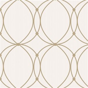 transform Gold Halo Peel and Stick Wallpaper - 30.75-ft²/Per Roll