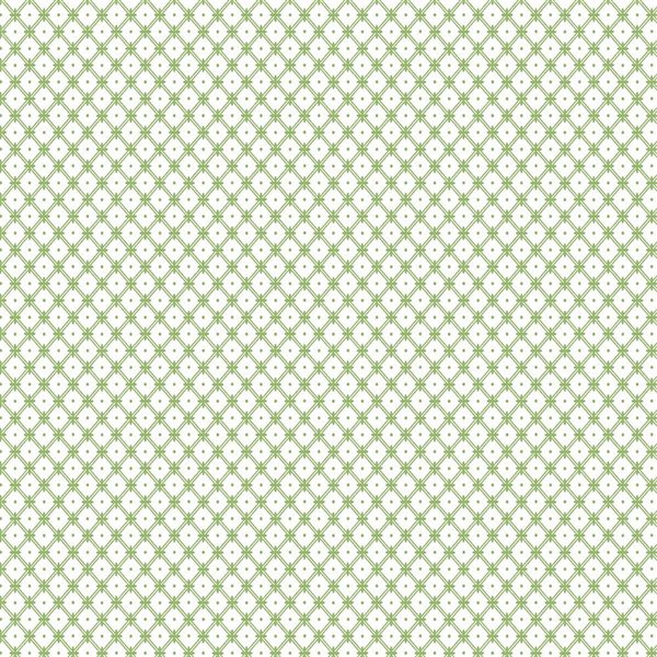 Laura Ashley Wickerwork Leaf Green 56-ft² Unpasted Wallpaper