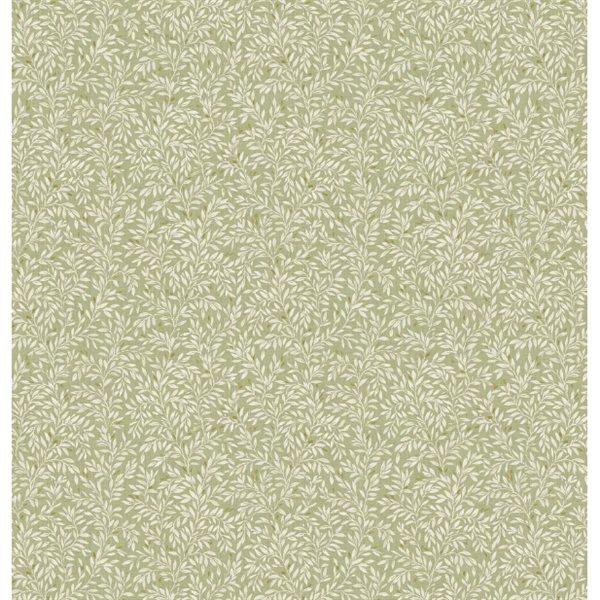 Next Ditsy Leaf Green 56-ft² Unpasted Wallpaper