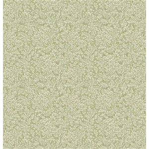 Next Ditsy Leaf Green 56-ft² Unpasted Wallpaper