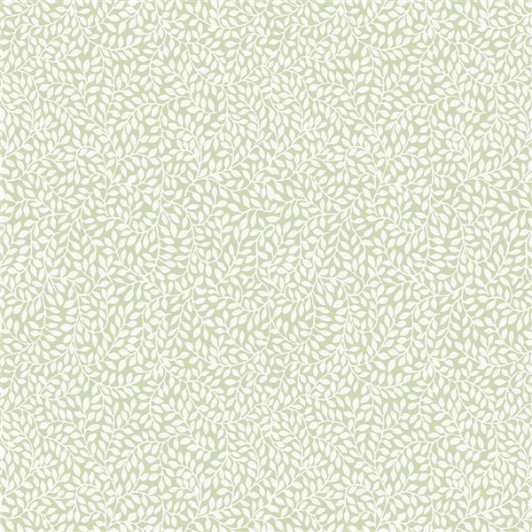 Papier peint Little Vines Hedgerow Laura Ashley vert 56-pi² non encollé