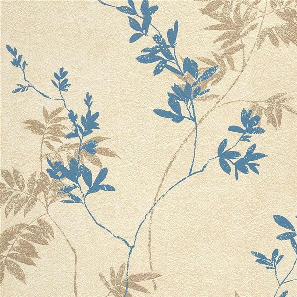 Laura Ashley Mari Gold 56-ft² Unpasted Wallpaper