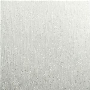 Laura Ashley Flame Stitch White 56-ft² Paintable Unpasted Wallpaper