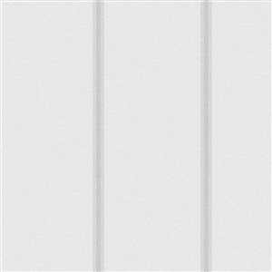 Laura Ashley 20.5-in W Sugared Grey Saltram Stripe Unpasted Wallpaper - 56-ft²