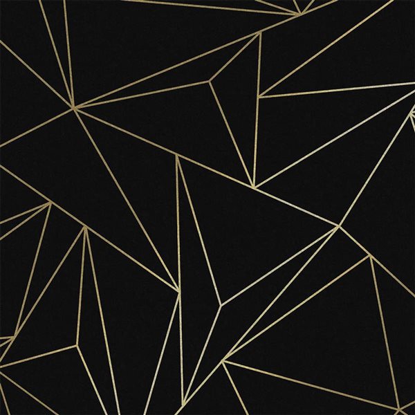 Next Scatter Geo Black 56-ft² Unpasted Wallpaper