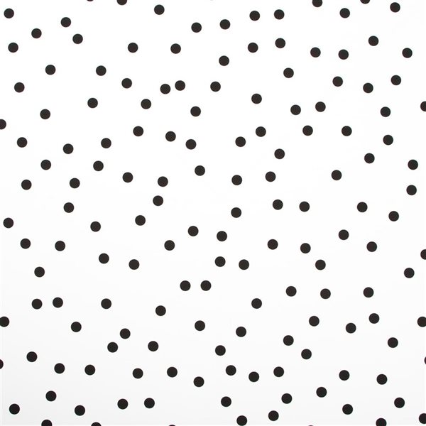 Superfresco Small Dots Black 30.75-ft² Peel and Stick Wallpaper