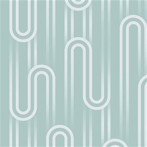 Envy Ups n Downs Pistachio 56-ft² Removable Unpasted Wallpaper