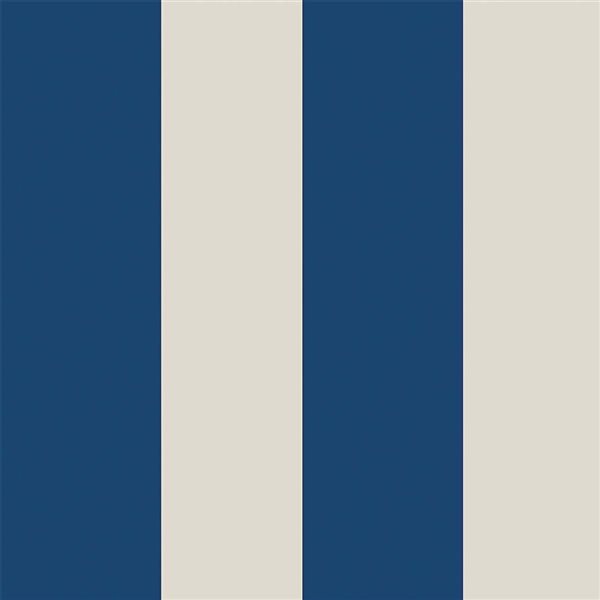 Joules 20.5-in W Coast Blue Harborough Stripe Unpasted Wallpaper - 56-ft²