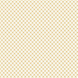 Laura Ashley Wickerwork Pale Ochre Yellow 56-ft² Unpasted Wallpaper