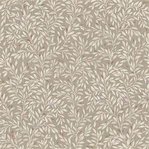 Next Ditsy Leaf Neutral 56-ft² Unpasted Wallpaper