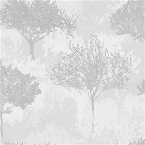 Superfresco Easy 20.5-in W Silver Birch Unpasted Wallpaper - 56-ft²