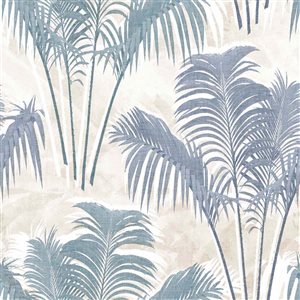 Superfresco Easy Paume Blue Removable Wallpaper - 56-ft²/Per Roll