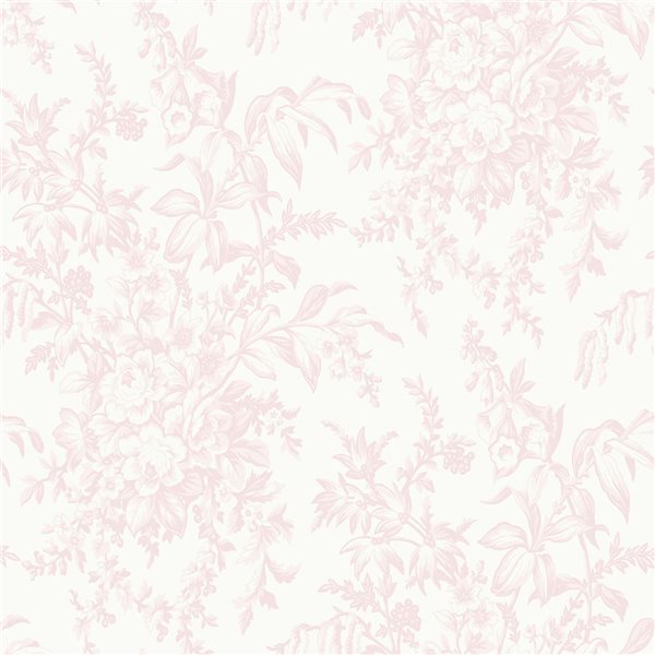 Laura Ashley Picardie Petal 56-ft² Unpasted Wallpaper