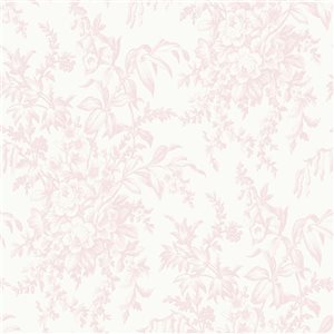 Laura Ashley Picardie Petal 56-ft² Unpasted Wallpaper