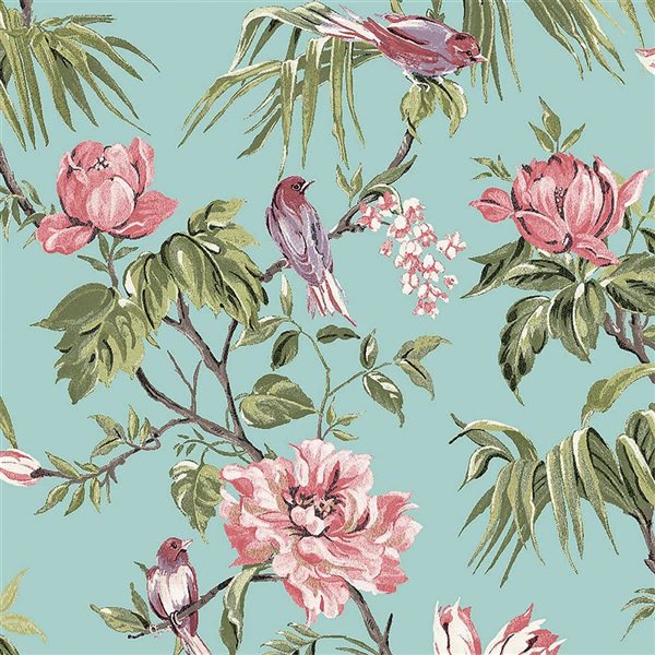 Next Birds and Blooms 56-ft² Unpasted Wallpaper