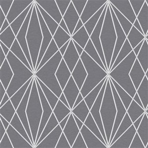 Laura Ashley Trellis Grey 30.75-ft² Peel and Stick Wallpaper