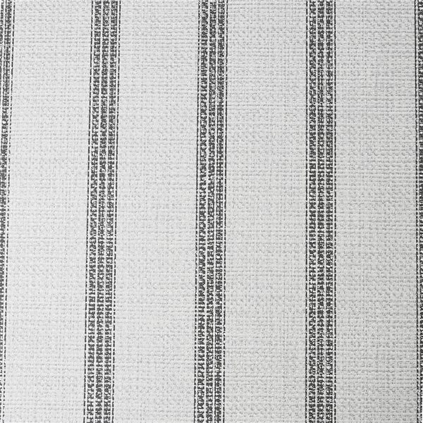 Superfresco Stripe Flat White 56-ft² Unpasted Wallpaper