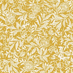 Joules 20.5-in W Antique Gold Twilight Ditsy Unpasted Wallpaper - 56-ft²