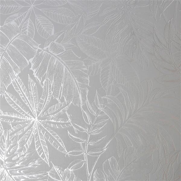 Superfresco Tropic Archive Mid Grey 56-ft² Unpasted Wallpaper