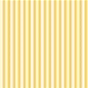 Joules 20.5-in W Lemon Country Critters Ticking Stripe Unpasted Wallpaper - 56-ft²