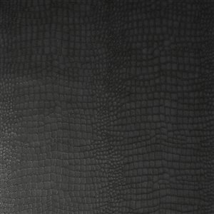 Papier peint Croc Black Transform noir 30,75-pi² autoadhésif