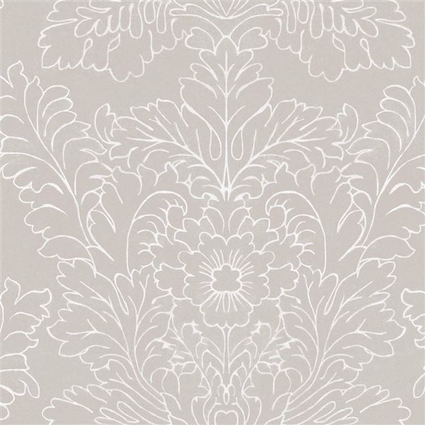 Laura Ashley Silchester Dove Grey 56-ft² Unpasted Wallpaper