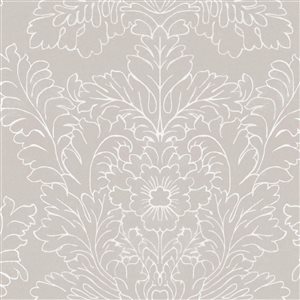 Laura Ashley Silchester Dove Grey 56-ft² Unpasted Wallpaper