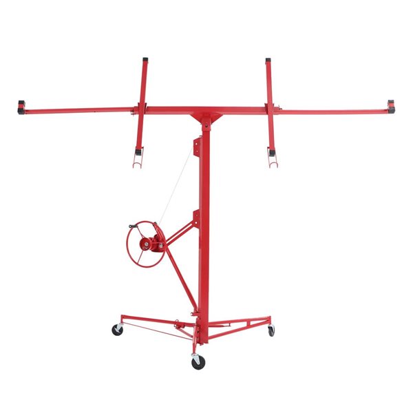 Flynama 11-ft Red Steel Drywall Lift