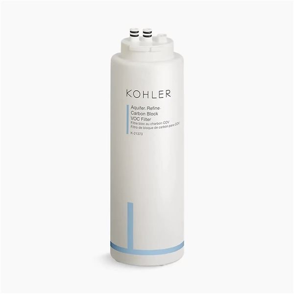 KOHLER Single Carbon Block VOC Under Sink Replacement Filter