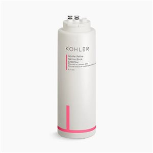 KOHLER Single Carbon Block CTO Under Sink Replacement Filter