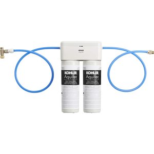 KOHLER Dual-Cartridge Carbon Block Water Filtration System