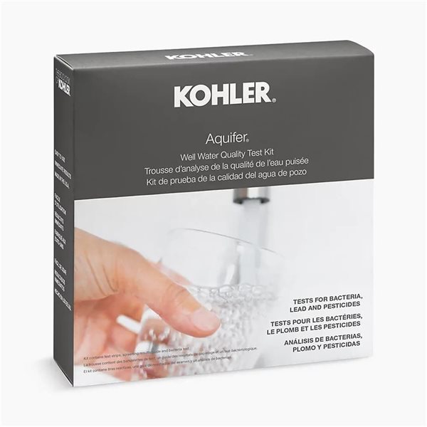 Test d'analyse de la qualité de l'eau KOHLER pour puits