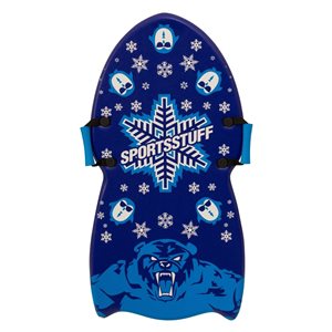 SportsStuff Grizzly 1-Person Blue Foam Snow Sled