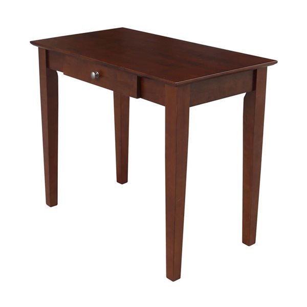 International Concepts Writing Table - Espresso