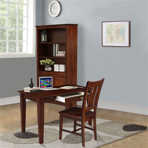 International Concepts Writing Table - Espresso