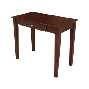 International Concepts Writing Table - Espresso