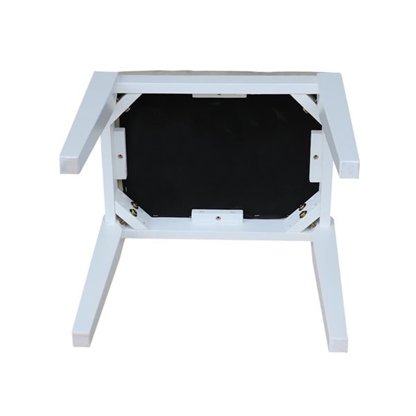 International Concepts Vanity Bench - Snow White