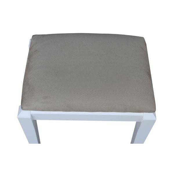 International Concepts Vanity Bench - Snow White